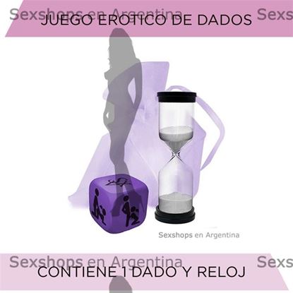 Juego Sex Time dado mas reloj de arena